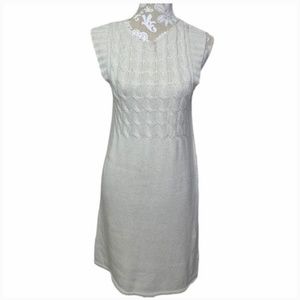 Zara Sweater Sheath Dress MEDIUM Sleeveless 1428